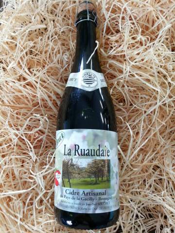 Cidre artisanal brut du pays de la Gacilly  Bretagne 