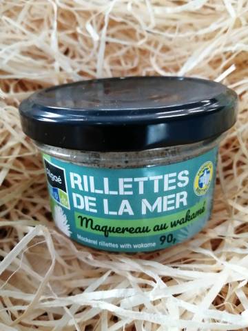 Rillettes de la mer alga maquereaux ou thon  aux algues 